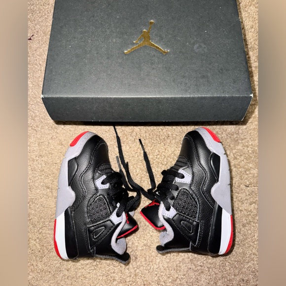 Kids 2024 JORDAN 4 RETRO TD - Picture 3 of 4
